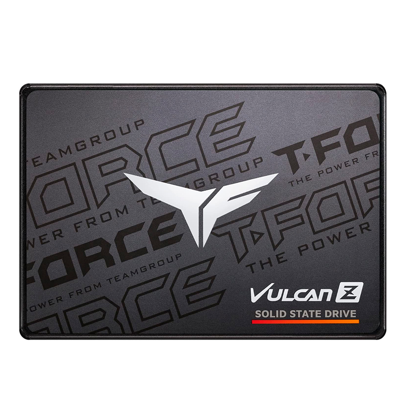 Unidad en estado solido T-FORCE VULCAN Z, 512GB, SATA 6Gb_s, 2.5_, Negro, DC +5V