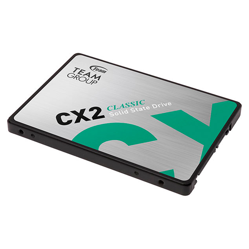 Unidad de estado solido Teamgroup CX2, 256GB, SATA 6.0 Gb_s, 2.5_, ECC, DC +5V