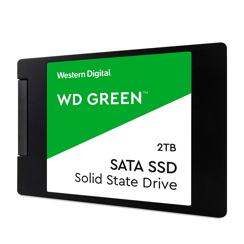 Unidad en estado solido Western Digital Green, WDS200T2G0A, 2TB, SATA 6Gb_s, 2.5_, 7mm.