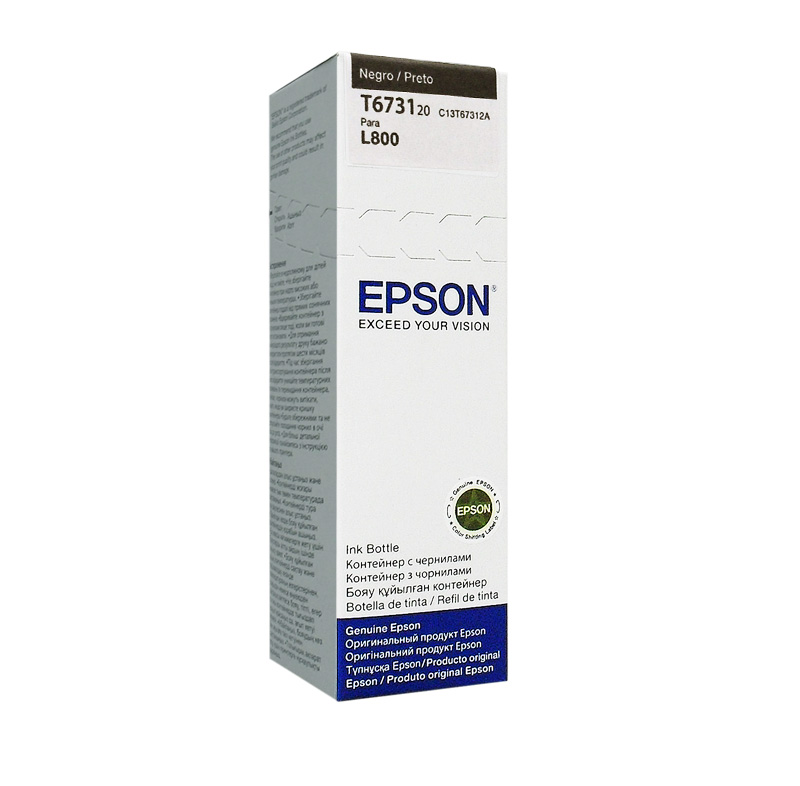 TINTA EPSON NEGRA L800