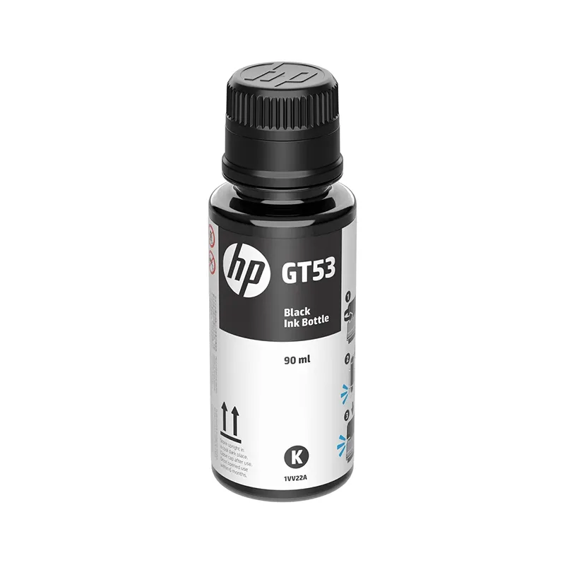 Botella de tinta original Negra HP GT53 (1VV22AL), 90ml.