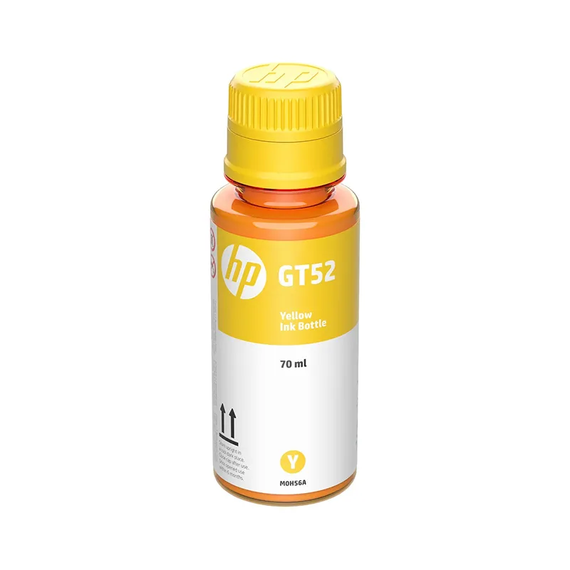 Botella de tinta original Amarillo HP GT52 (M0H56AL), 70ml.