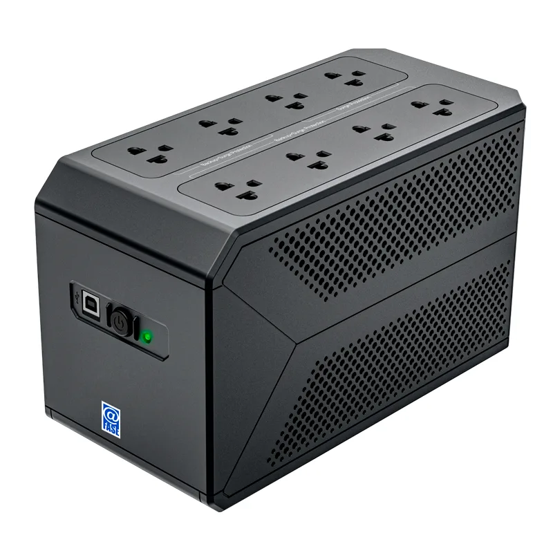 UPS Interactivo Elise Serie Power Box, 1050VA / 600W, Puerto inteligente USB-HID.